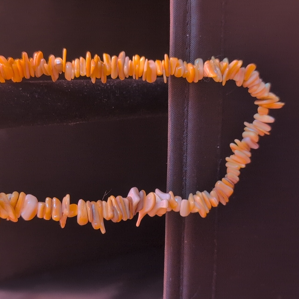Citrine chip Choker